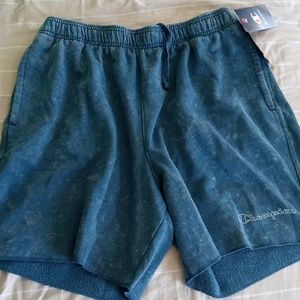 Champion Mens Large Acid Wash Cotton Shorts 7". New With Tags